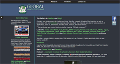 Desktop Screenshot of globalupholstery.com